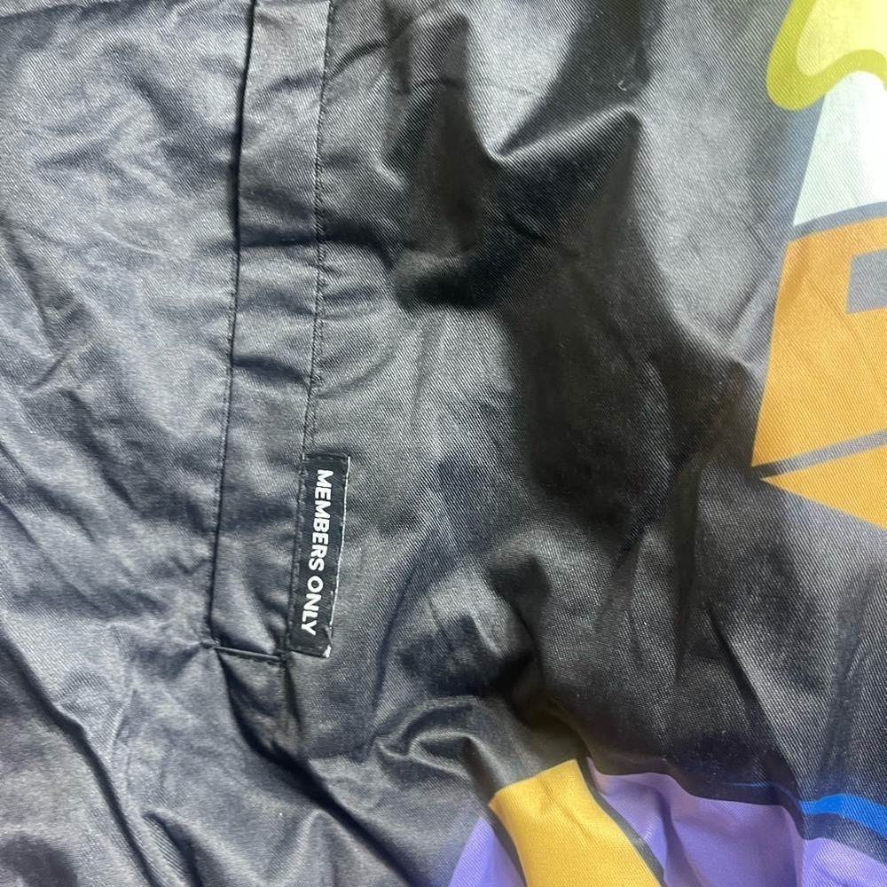 Members Only X Nickelodeon SpongeBob SquarePants Puffer All Over Print Jacket Co - Picture 6 of 6
